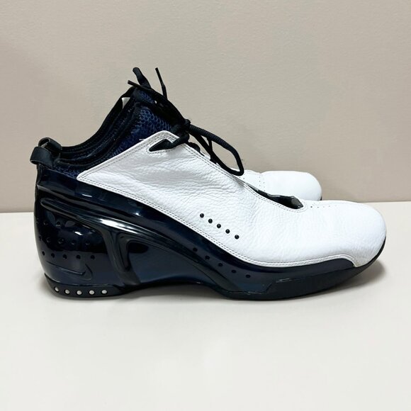 Nike Air Zoom Ultraflight 2003 Men's Size 15 White Midnight Navy - 305515-141 - Picture 2 of 8